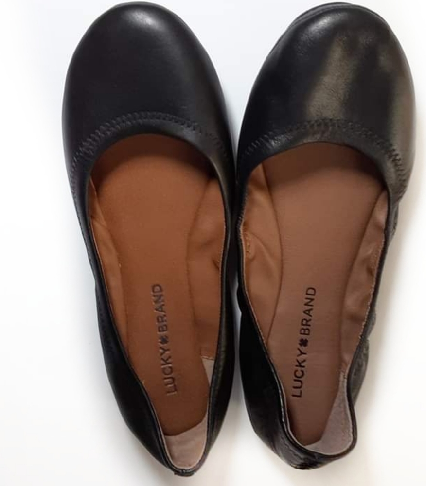 Lucky Brand Black Ballet Flats